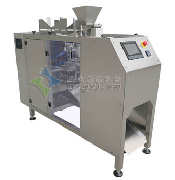 單工位給袋式番茄醬包裝機(jī)-火鍋底料給袋包裝機(jī)