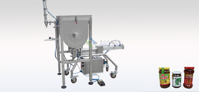 臥式辣椒醬灌裝機(jī),豆豉醬灌裝機(jī)