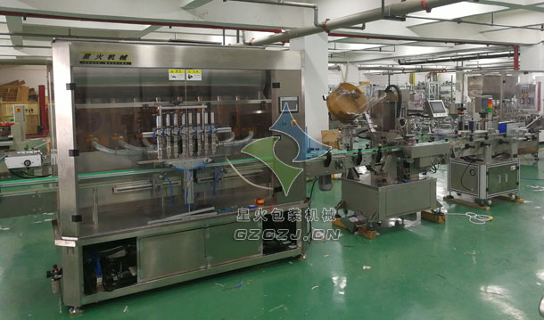 全自動瓶裝調(diào)味辣椒醬灌裝生產(chǎn)線